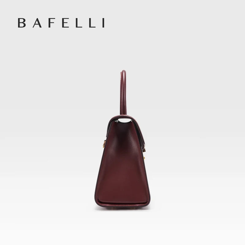 Genuine Leather Women's Bag 2025 New Model Large Capacity Handheld Crossbody Bag Fashionable and Versatile for Autumn and Winter