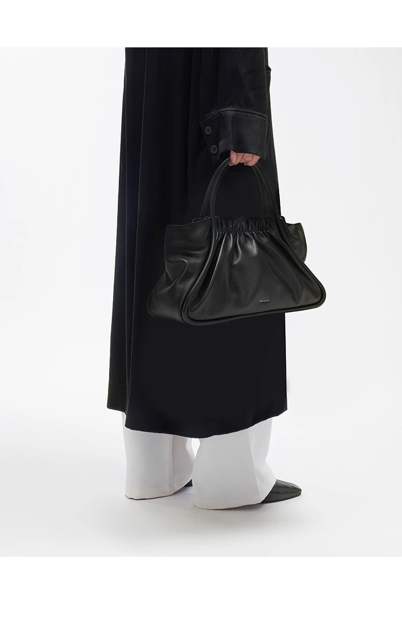 BAFELLI 2025 NEW WOMEN'S BAG STYLE GENUINE LEATHER PURSE LUXURY BRAND DESIGNER SHOULDER HANDBAGS QUALITY ORIGINAL TOTE