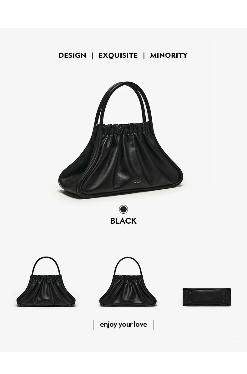 BAFELLI 2025 NEW WOMEN'S BAG STYLE GENUINE LEATHER PURSE LUXURY BRAND DESIGNER SHOULDER HANDBAGS QUALITY ORIGINAL TOTE