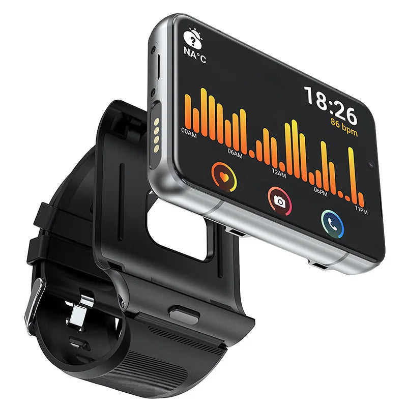 New S999 4G SmartWatch Quad Core Android OS Watch 4GB RAM 64GB ROM 2.88 Inch HD Screen Smartwatch Double Cameras 2300mAh Battery