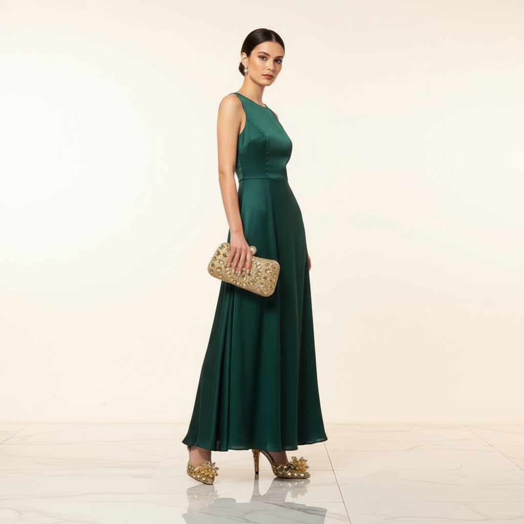 2021New  Golden crystal Bridals Wedding shoes with matching bags Rhinestone high heels ankle strap women party dress shoes