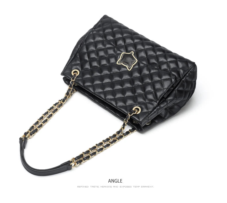 FOXER Black Women Split Leather Handbag Classic Female Shoulder Crossbody Bag Large Capacity Commute Lady Laptop Top Handle Bags