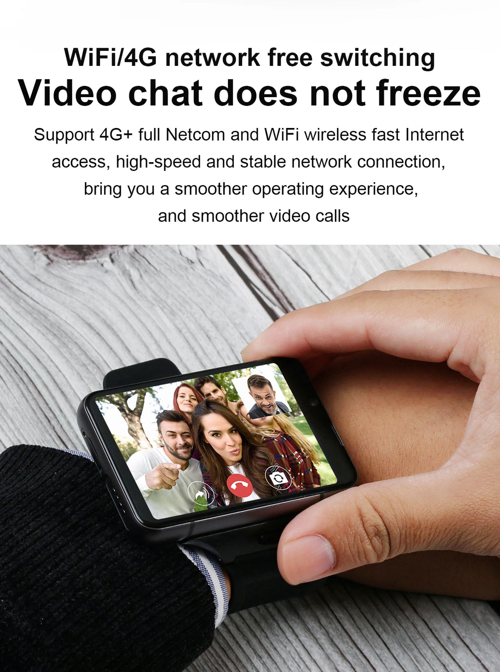 New S999 4G SmartWatch Quad Core Android OS Watch 4GB RAM 64GB ROM 2.88 Inch HD Screen Smartwatch Double Cameras 2300mAh Battery