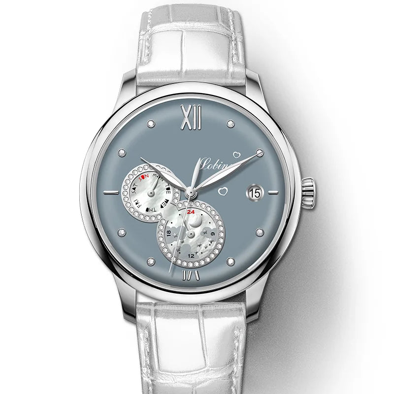 Lobinni 2021 Luxury Women Watches Top Brand  Automatic Mechanical Watch Waterproof Ladies Bracelet Wristwatch Female Clock