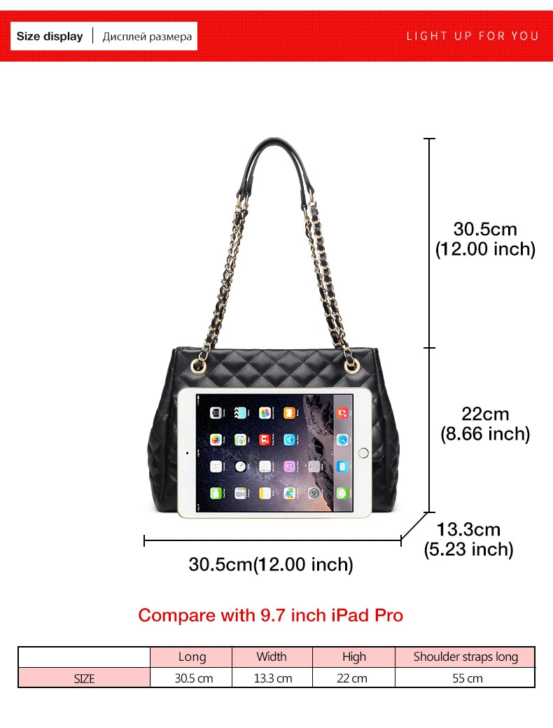 FOXER Black Women Split Leather Handbag Classic Female Shoulder Crossbody Bag Large Capacity Commute Lady Laptop Top Handle Bags