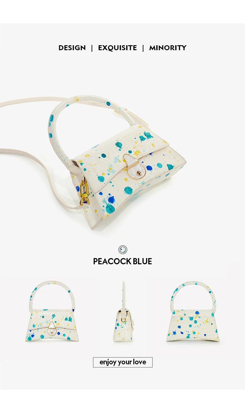 2025 WOMEN'S NEW BAG CASUAL FASHION LUXURY ORIGINAL STYLISH GENUINE LEATHER HANDBAG SHOULDER PURSE DESIGNER FEMALE K GOLD