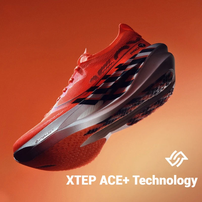 Xtep 160X 7.0 Pro Running Shoes 2025 Professional Marathon PB Carbon Plate Sports Shoes Cushioning Shock Sneakers 975319110041
