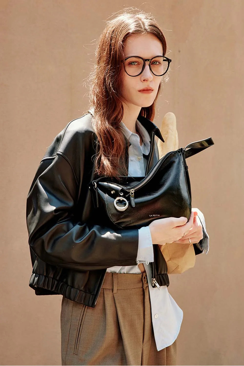 LA FESTIN Original New Shoulder Bag for Women Leather Bag Fashion Crossbody Bag Ladies Handbag Luxury Brand Bag