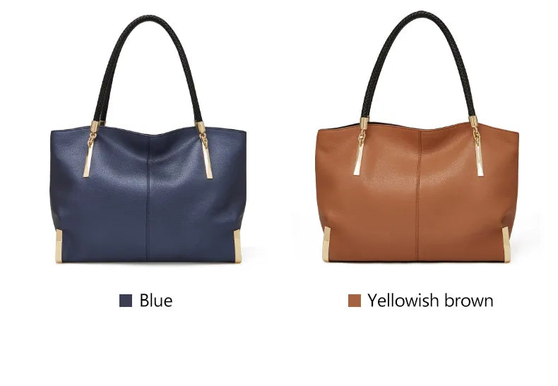 FOXER Brand Stylish Women Cowhide Leather Handbag Female Shoulder Bag Design Luxury Lady Large Capacity Zipper Top-Handle Bags