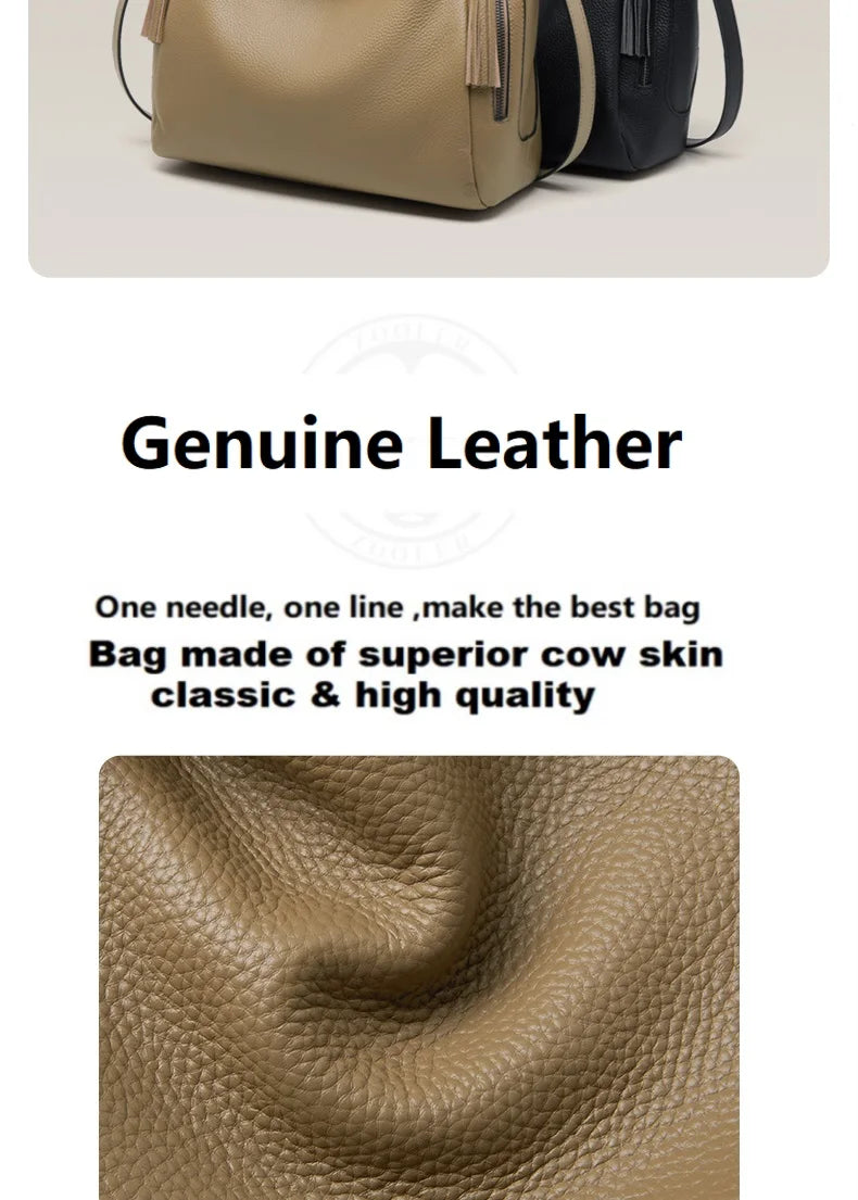 Limited Bag ZOOLER Brand Women Genuine Leather Shoulder Bags Female Leather Handbag Purses Cow Skin Bag Elegant Style #SC1753