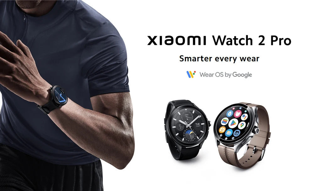 Global Version Xiaomi Watch 2 Pro 1.43" AMOLED Display 150+ Sports Modes Snapdragon W5+ Gen 1 Magnetic Charge Mi Smart Watch
