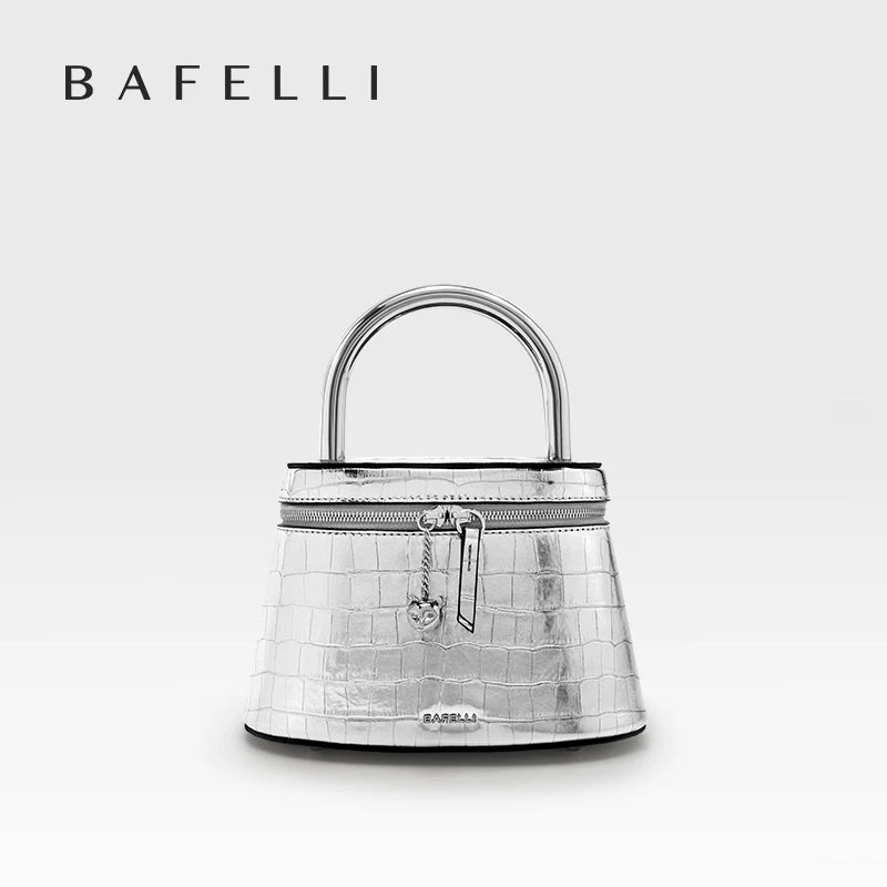 BAFELLI 2025 WOMEN'S NEW EVENING PARTY HANDBAG ORIGINAL DESIGNER FASHION LUXURY BRAND GENUINE LEATHER BAGS CROSSBODY PURSE