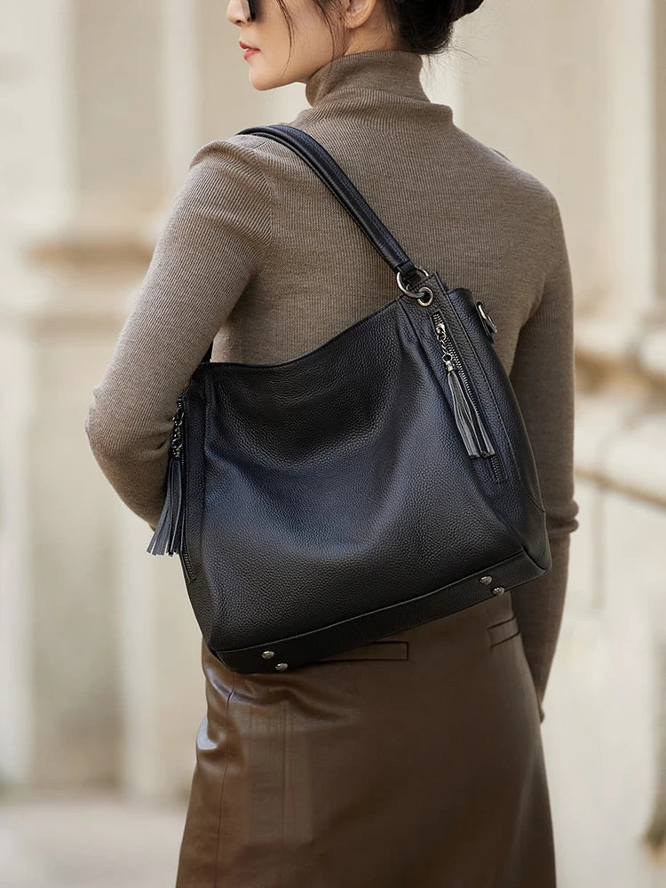 Limited Bag ZOOLER Brand Women Genuine Leather Shoulder Bags Female Leather Handbag Purses Cow Skin Bag Elegant Style #SC1753