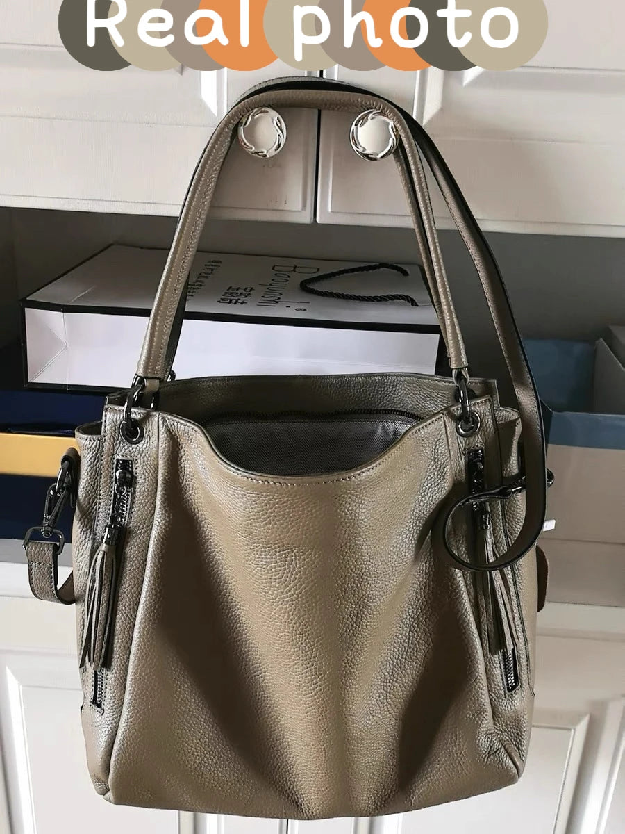 Limited Bag ZOOLER Brand Women Genuine Leather Shoulder Bags Female Leather Handbag Purses Cow Skin Bag Elegant Style #SC1753