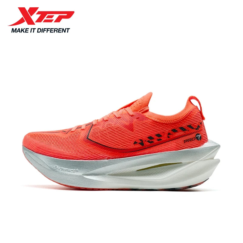 Xtep 160X 7.0 Pro Running Shoes 2025 Cushioning Shock Sneakers Professional Marathon PB Carbon Plate Sports Shoes 975319110041