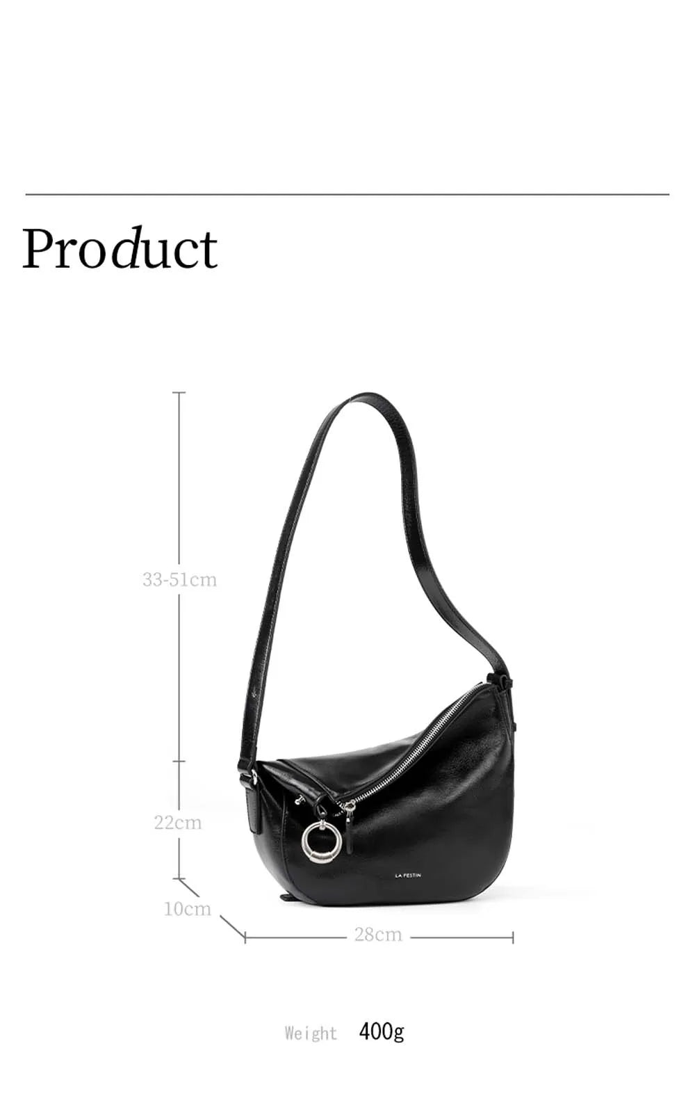 LA FESTIN Original New Shoulder Bag for Women Leather Bag Fashion Crossbody Bag Ladies Handbag Luxury Brand Bag
