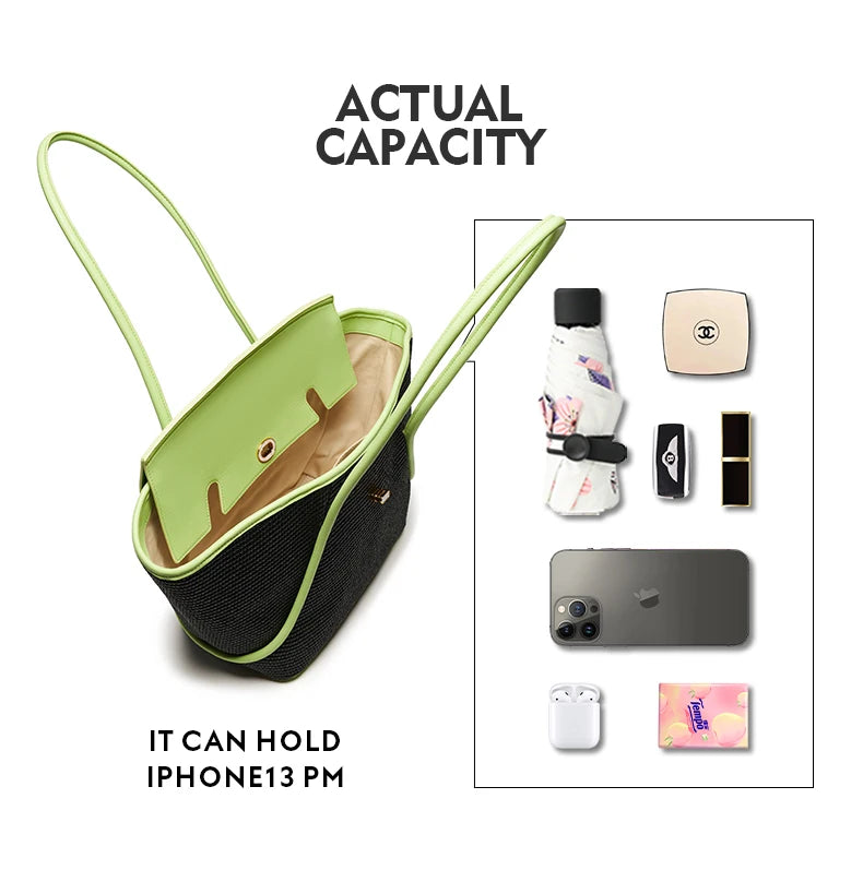 BAFELLI 2025 NEW WOMEN'S CASUAL TOTE BEACH BAG LARGE TRAVEL PURSE LUXURY DESIGNER BRAND GENUINE LEATHER FEMALE BAGS