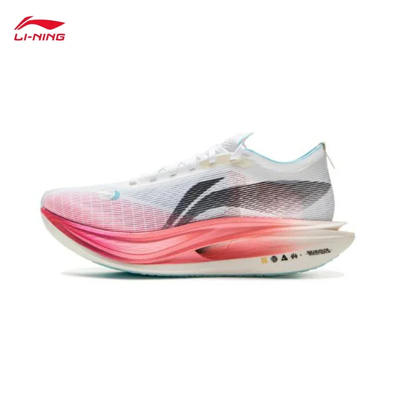 LI-NING Unisex running shoes FEIDIAN 5 ELITE lightweight high rebound Professional Racing Sports Shoes ARMV003