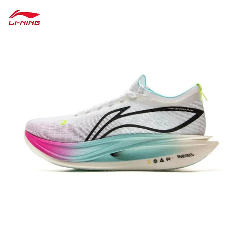 LI-NING Unisex running shoes FEIDIAN 5 ELITE lightweight high rebound Professional Racing Sports Shoes ARMV003