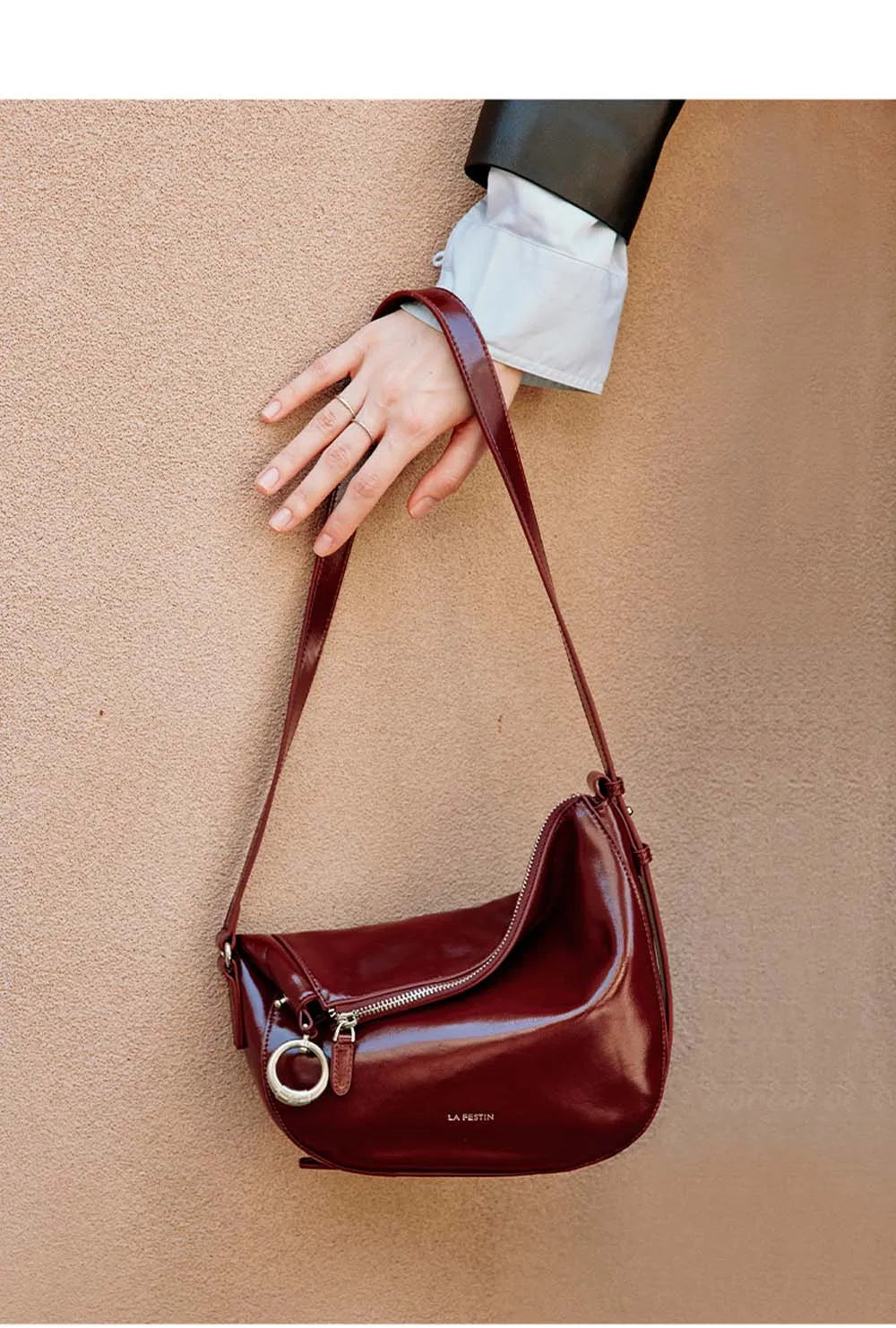 LA FESTIN Original New Shoulder Bag for Women Leather Bag Fashion Crossbody Bag Ladies Handbag Luxury Brand Bag