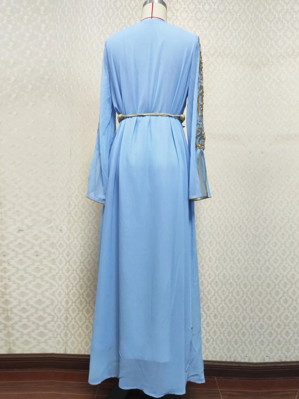 Luxury Dubai Abayas Eid Djellaba Jalabiya Women Muslim Evening Party Maxi Dress Turkey Kaftan Islam Clothing Morocco Vestidos