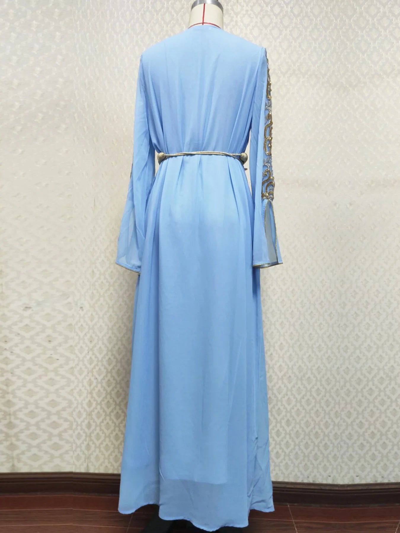 Luxury Dubai Abayas Eid Djellaba Jalabiya Women Muslim Evening Party Maxi Dress Turkey Kaftan Islam Clothing Morocco Vestidos