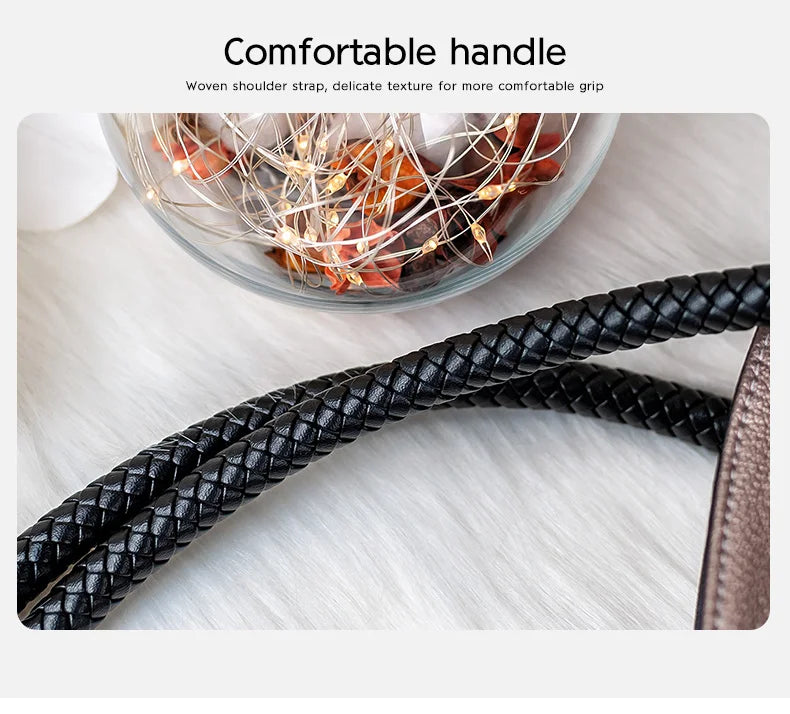 FOXER Brand Stylish Women Cowhide Leather Handbag Female Shoulder Bag Design Luxury Lady Large Capacity Zipper Top-Handle Bags