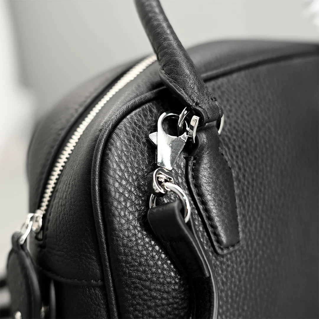 26cm Genuine Leather Handbag With Top Layer Cowhide New Women Shoulder Crossbody Bag Versatile Commuting Soft Texture