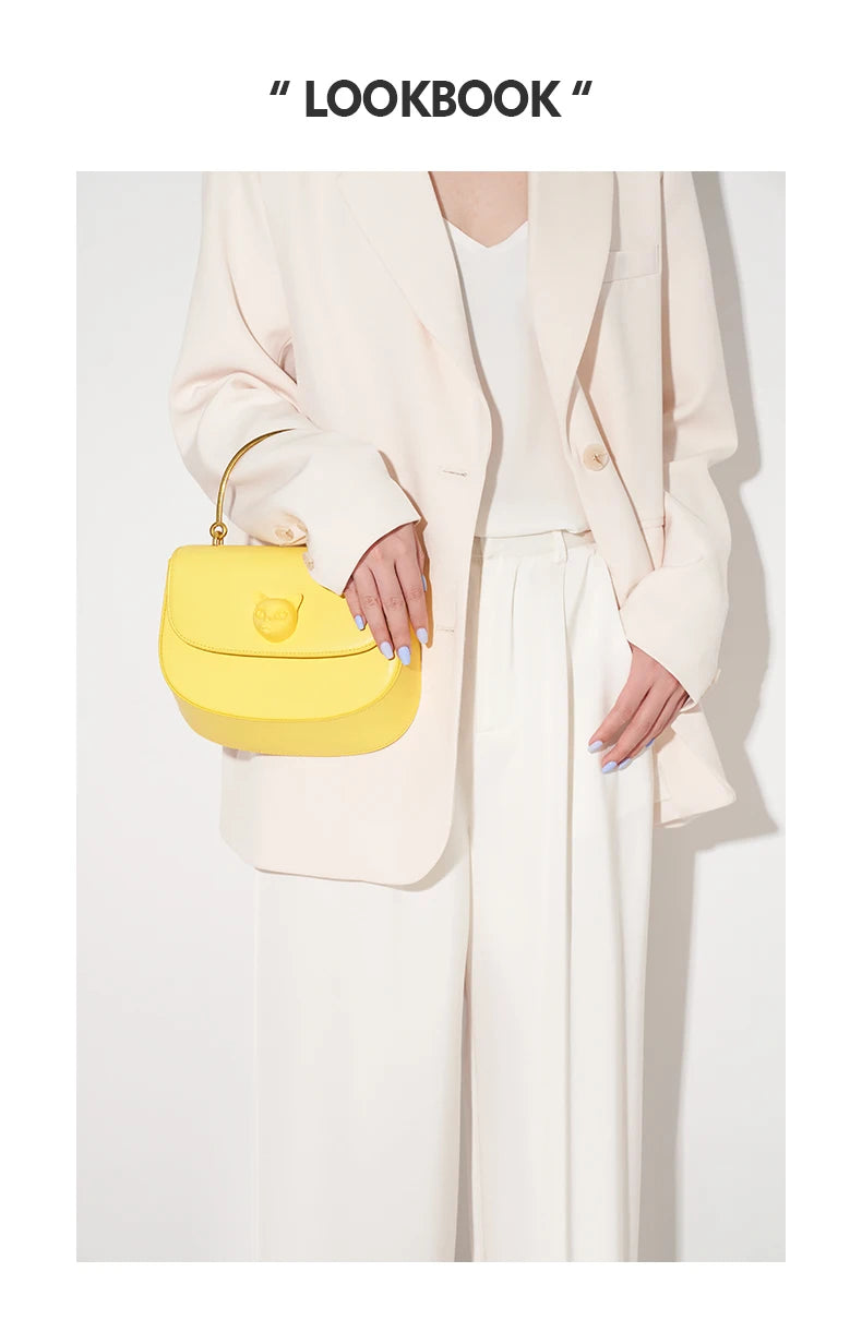 LUXURY BRAND ORIGINAL DESIGNER STYLISH TREND 2025 FASHION WOMEN'S BAG HANDBAG GENUINE LEATHER FEMALE SHOULDER CROSSBODY PURSE