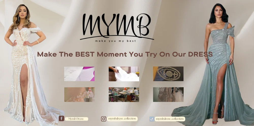 MYMB Brown One Shoulder Mermaid Elegant Bridesmaid Dresses Arabic Pleat Long Ribon Modest Evening Gowns for Women Celebrity