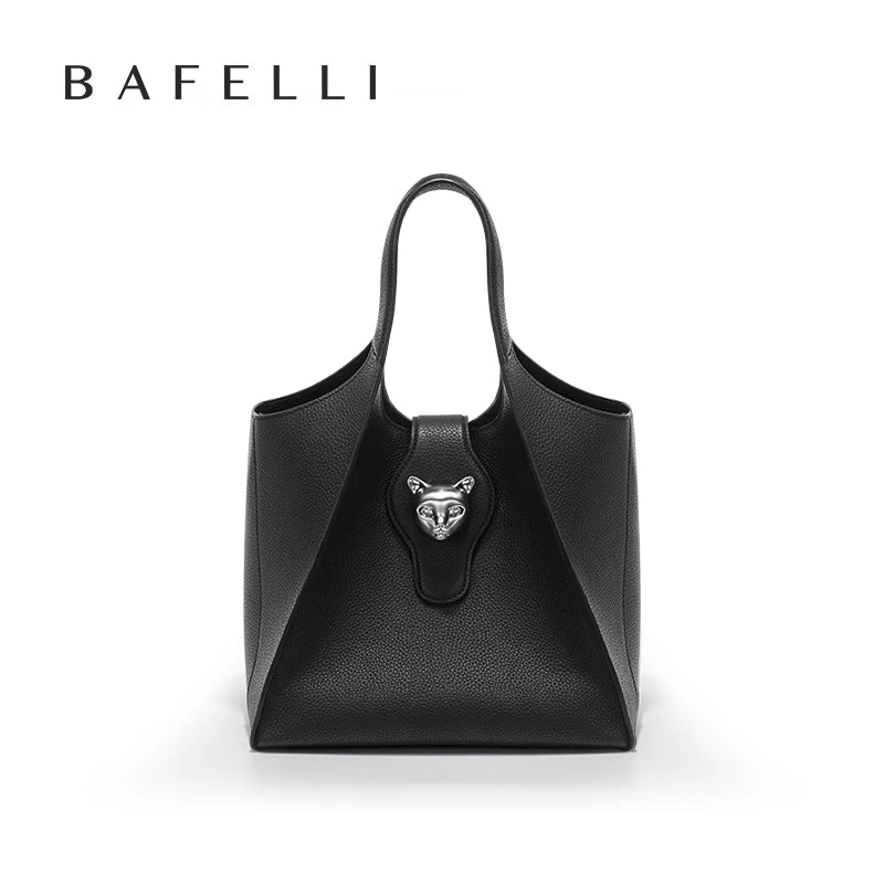 BAFELLI 2025 WOMEN'S HANDBAG TOTE TRAVEL BAGS GENUINE LEATHER CASUAL FASHION LUXURY BRAND UNISEX PURSE BUSINESS STYLISH DESIGNER