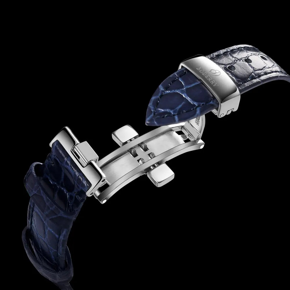 Boderry Luxury Watch Women Automatic Seagull ST1 Diamond Skeleton Sapphire Crystal Glass Female Waterproof Wristwatch Marry Gift