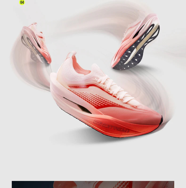 361 Feibiao Future 2.0 Running Professional Marathon Carbon Plate Racing Breathable and Comfortable Sports Shoes