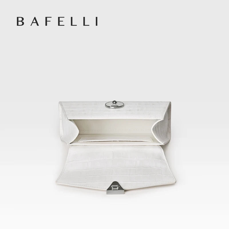 BAFELLI 2025 NEW WOMEN'S HANDBAG SUMMER FASHION TRENDING CASUAL LUXURY BRAND LEATHER ORIGINAL DESIGNER FEMALE OFFICE PURSE