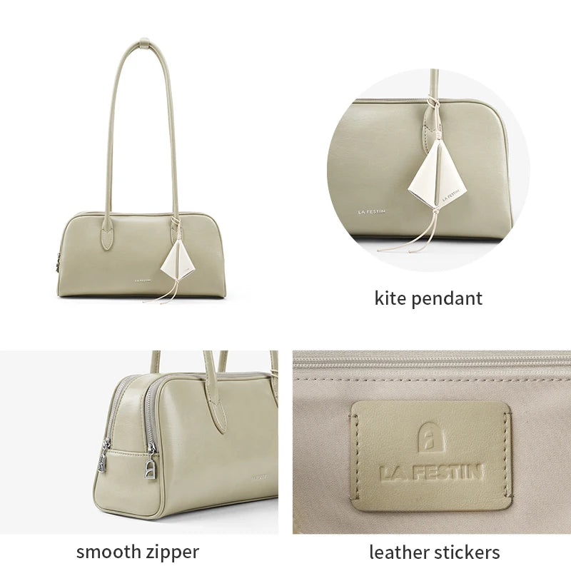 LA FESTIN Original 2025 New Tote Bag for Women Handbag Fashion Shoulder Crossbody Bag Large Capacity Bag Luxury Brand Bag