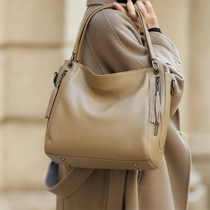 Limited Bag ZOOLER Brand Women Genuine Leather Shoulder Bags Female Leather Handbag Purses Cow Skin Bag Elegant Style #SC1753