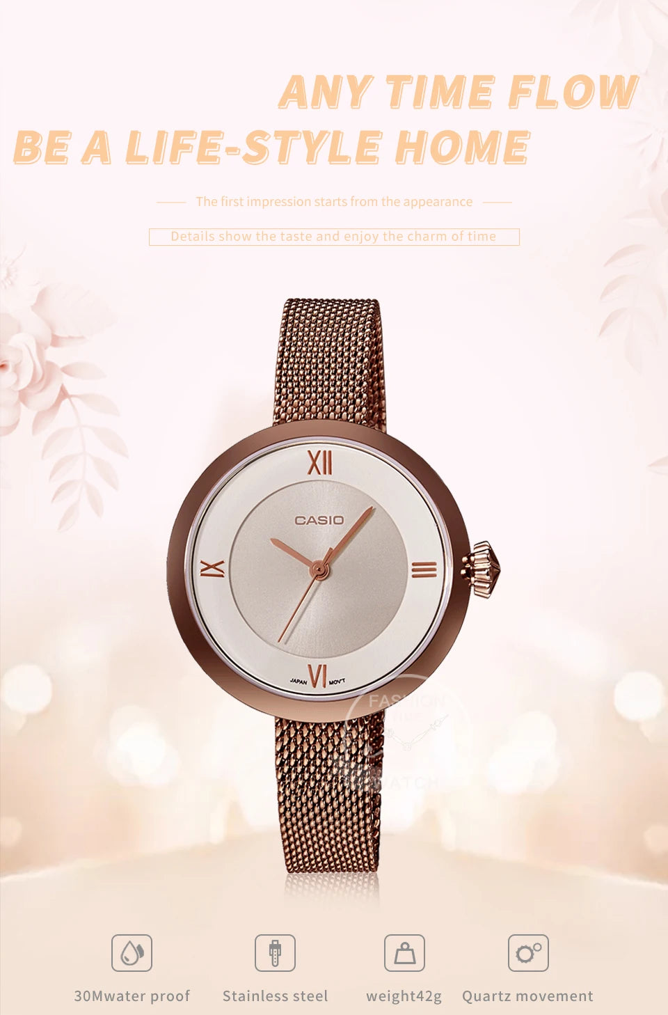 Casio watch for women simple fashionable Waterproof reloj casio hombre free shipping Preferred Gift Giving