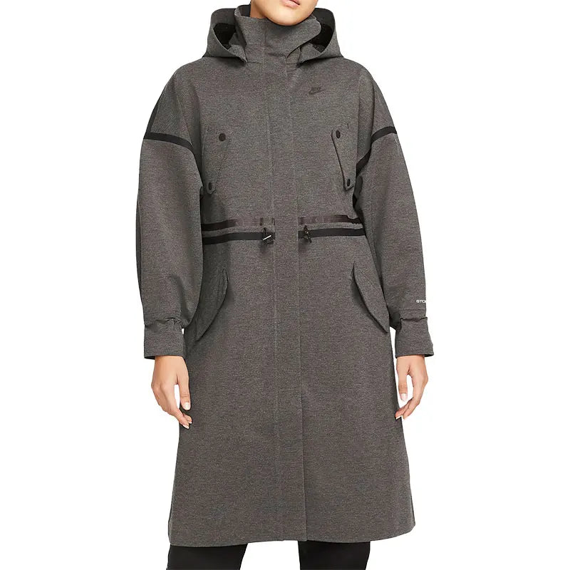 Nike genuine Tech Pack Women's Long Hooded Sport Jacket DM6167-032