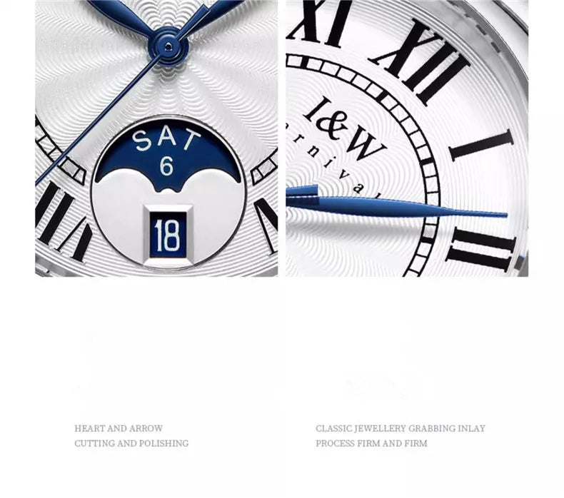 Switzerland Made Watch for Women CARNIVAL Brand Luxury Automatic Mechanical Watches Ladies Fashion Waterproof 2025 Reloj Mujer