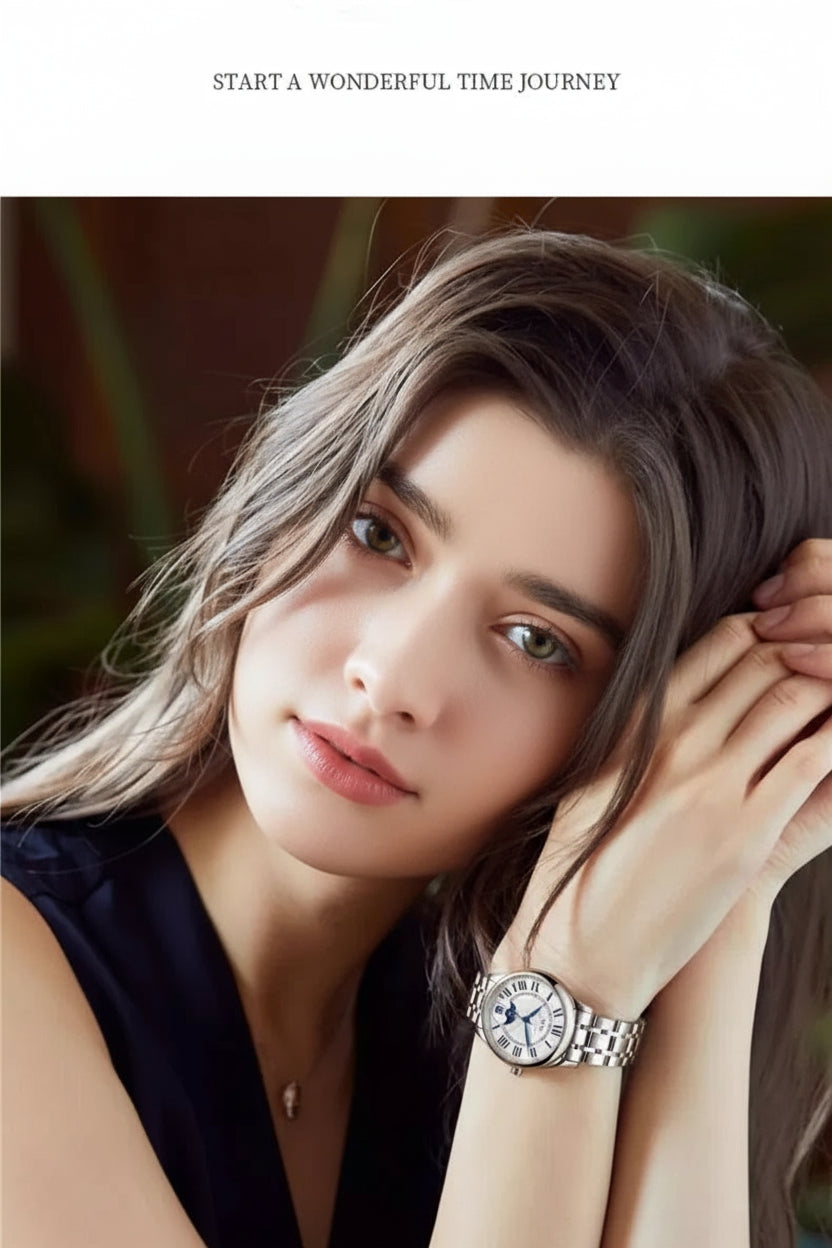 Switzerland Made Watch for Women CARNIVAL Brand Luxury Automatic Mechanical Watches Ladies Fashion Waterproof 2025 Reloj Mujer