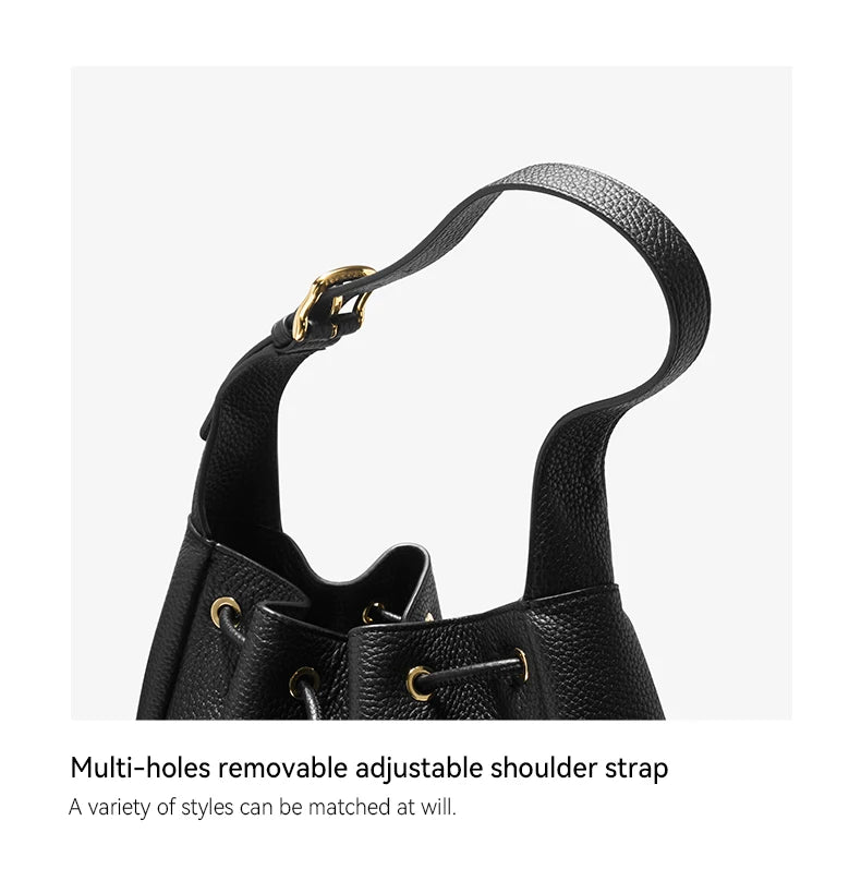 BAFELLI WOMEN'S NEW BAGS LUXURY FASHION LEATHER HANDBAGS STYLISH 2025 HIGH QUALITY DESIGNER BRAND CAPACITY LADIES SHOULDER PURSE