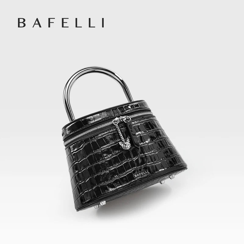 BAFELLI 2025 WOMEN'S NEW EVENING PARTY HANDBAG ORIGINAL DESIGNER FASHION LUXURY BRAND GENUINE LEATHER BAGS CROSSBODY PURSE