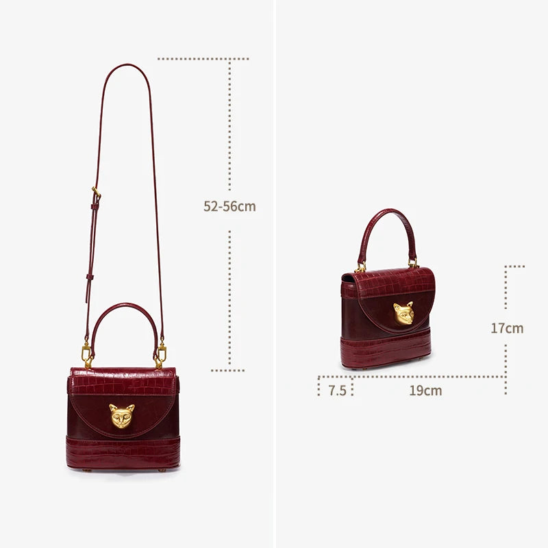 BAFELLI HANDBAG 2025 WOMEN'S NEW LEATHER PURSE EVENING DESIGNER BUCKET CAT LUXURY BRAND FASHION BUSINESS CASUAL BAGS