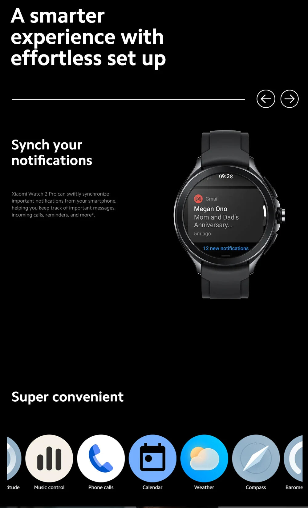 Global Version Xiaomi Watch 2 Pro 1.43" AMOLED Display 150+ Sports Modes Snapdragon W5+ Gen 1 Magnetic Charge Mi Smart Watch