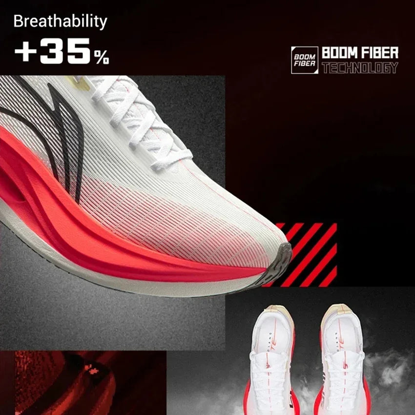 LI-NING Unisex running shoes FEIDIAN 5 ELITE lightweight high rebound Professional Racing Sports Shoes ARMV003