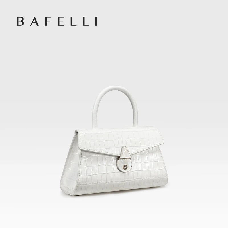 BAFELLI 2025 NEW WOMEN'S HANDBAG SUMMER FASHION TRENDING CASUAL LUXURY BRAND LEATHER ORIGINAL DESIGNER FEMALE OFFICE PURSE
