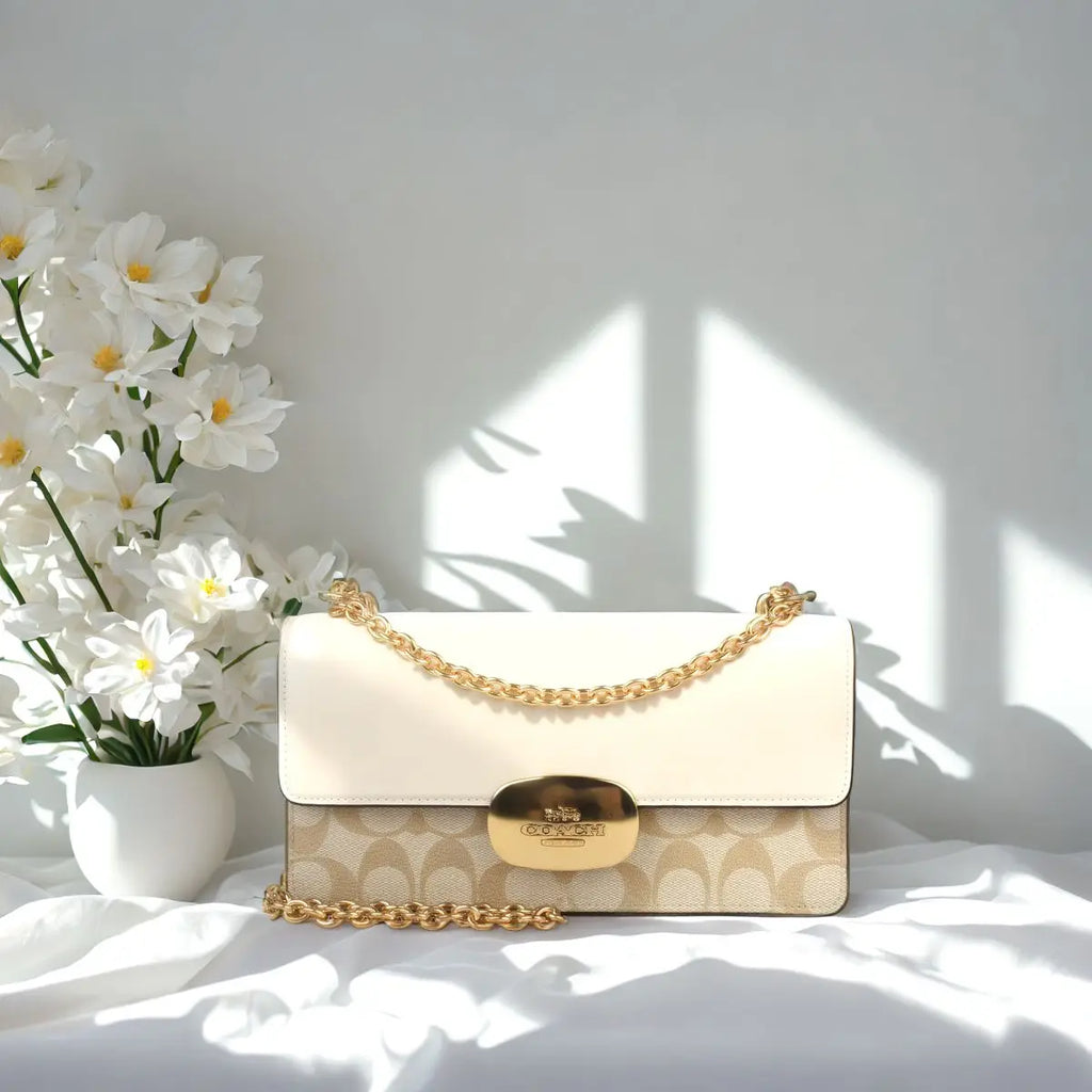 Coach Ole Women'S Pvc With Leather Crossbody Bag