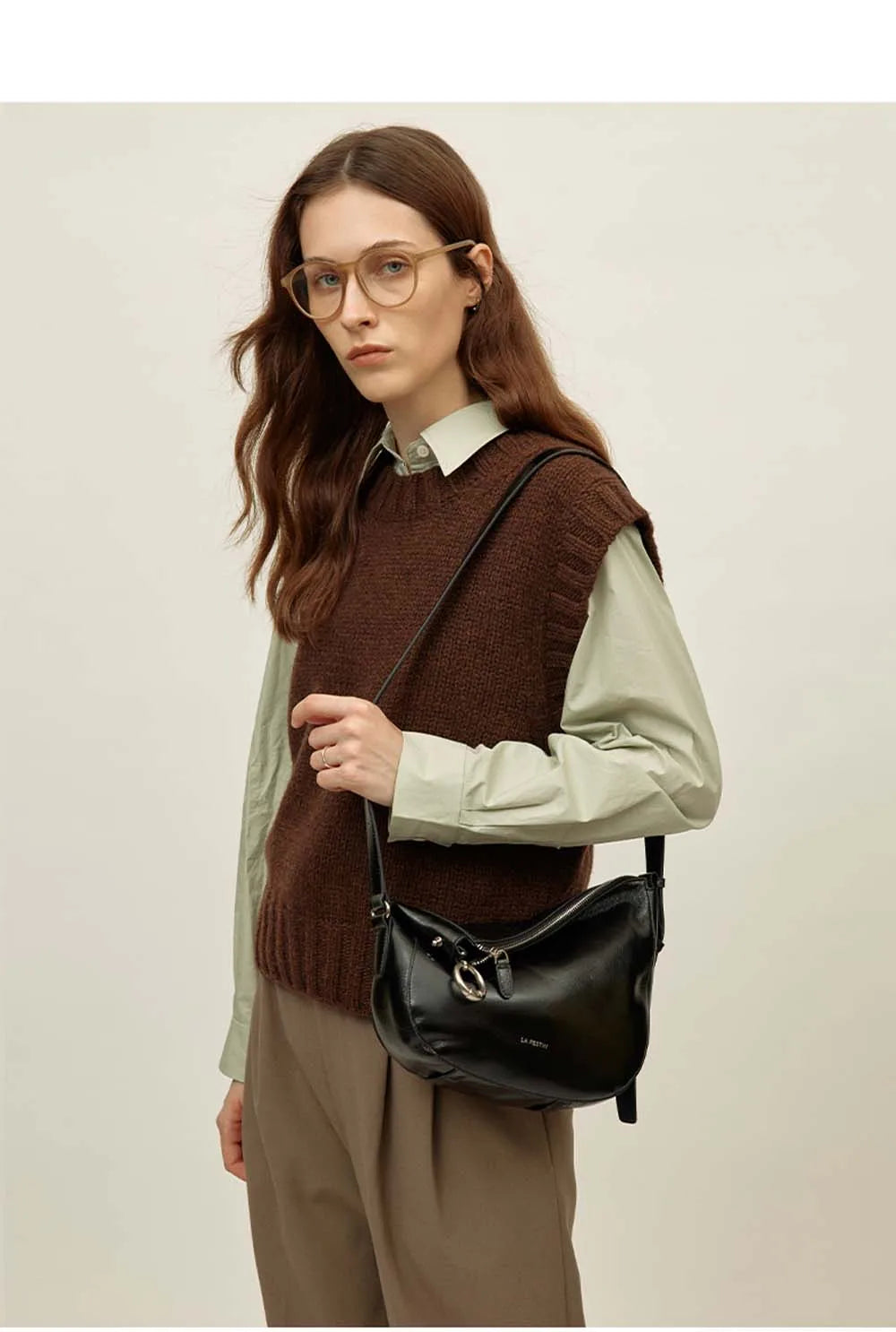 LA FESTIN Original New Shoulder Bag for Women Leather Bag Fashion Crossbody Bag Ladies Handbag Luxury Brand Bag