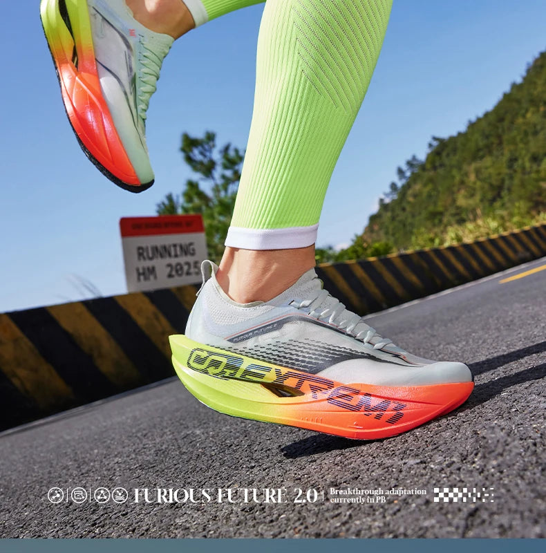 361 Feibiao Future 2.0 Running Professional Marathon Carbon Plate Racing Breathable and Comfortable Sports Shoes