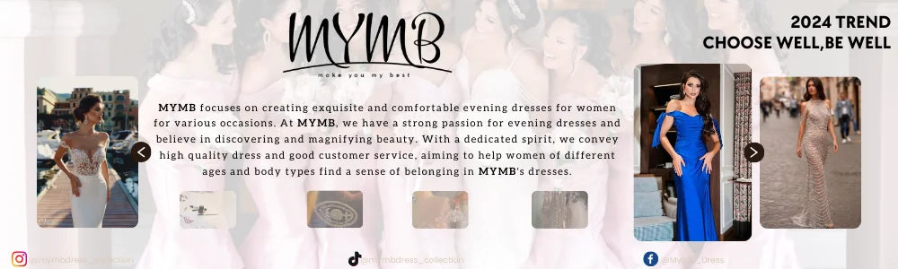 MYMB Blue Elegant Long Sleeves Women Celebrity Dress for Formal Occasions Luxury Arabic V Neck Beading Lace Evening Gowns DKN108